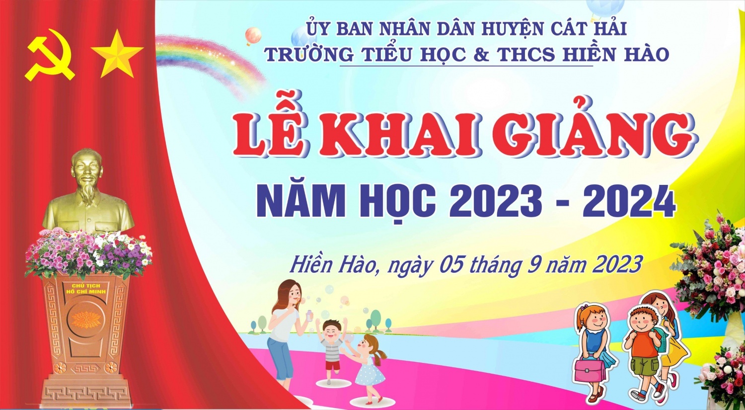 Kịch bản Lễ khai giảng năm học 2023-2024