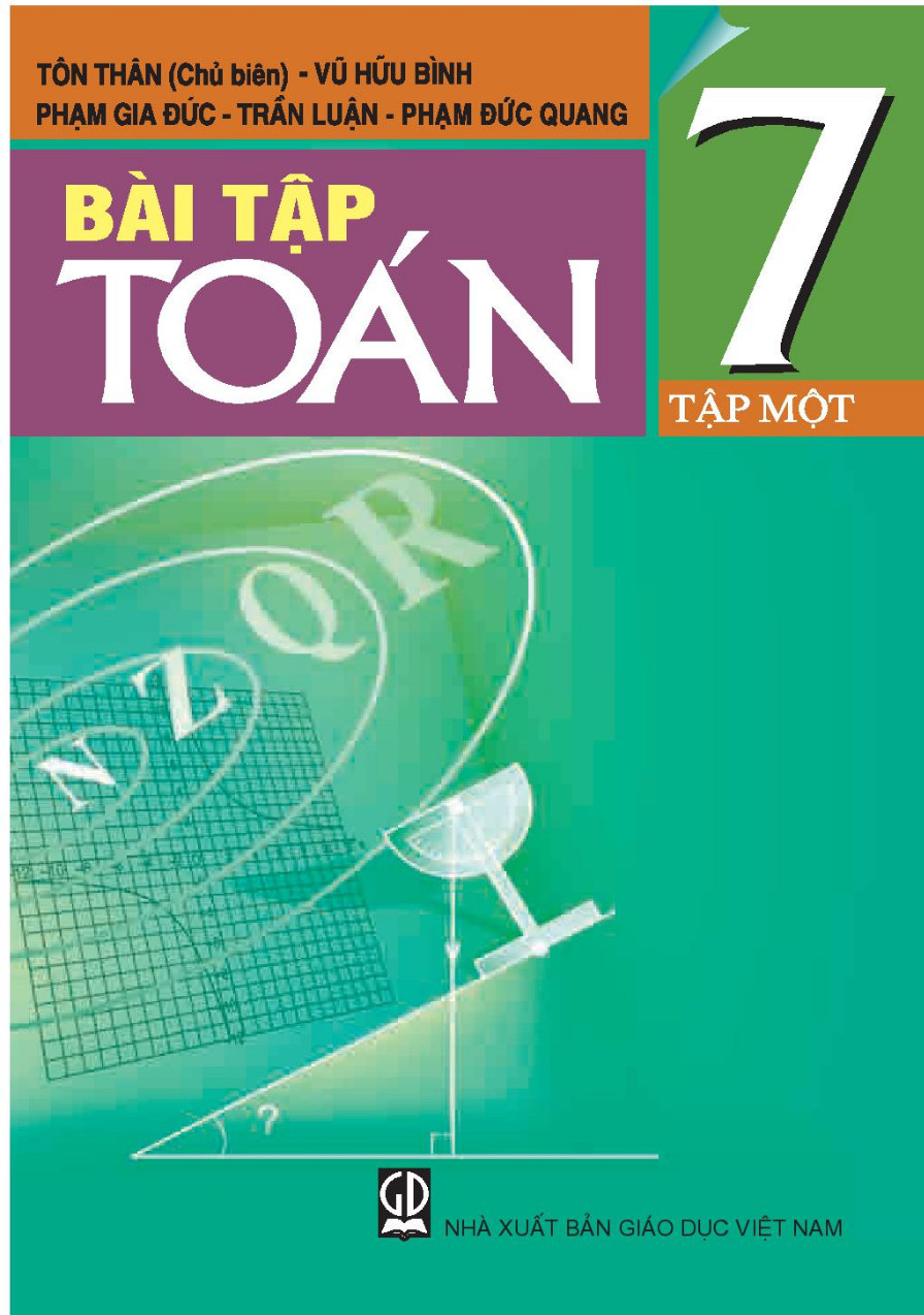 Sách giáo khoa Toán 7 tập 1
