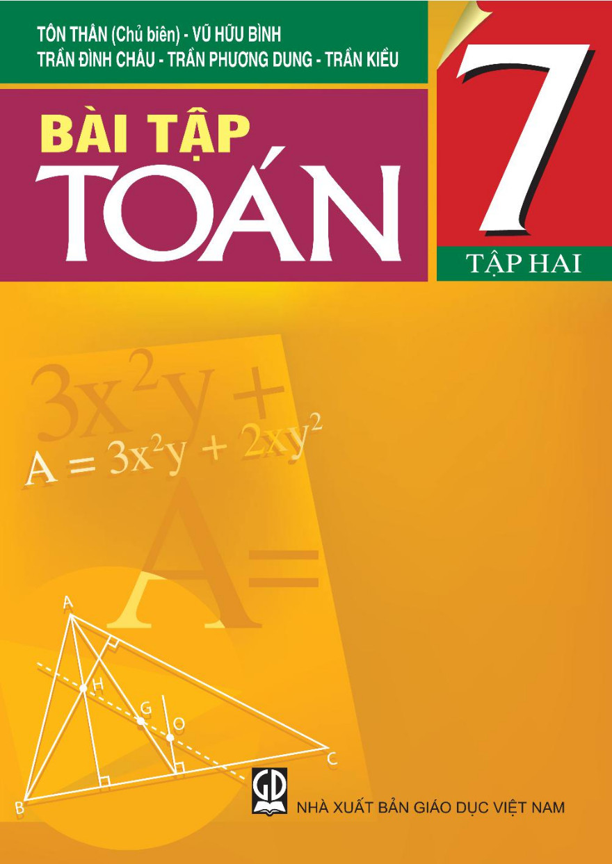 Sách giáo khoa Toán 7 tập 2