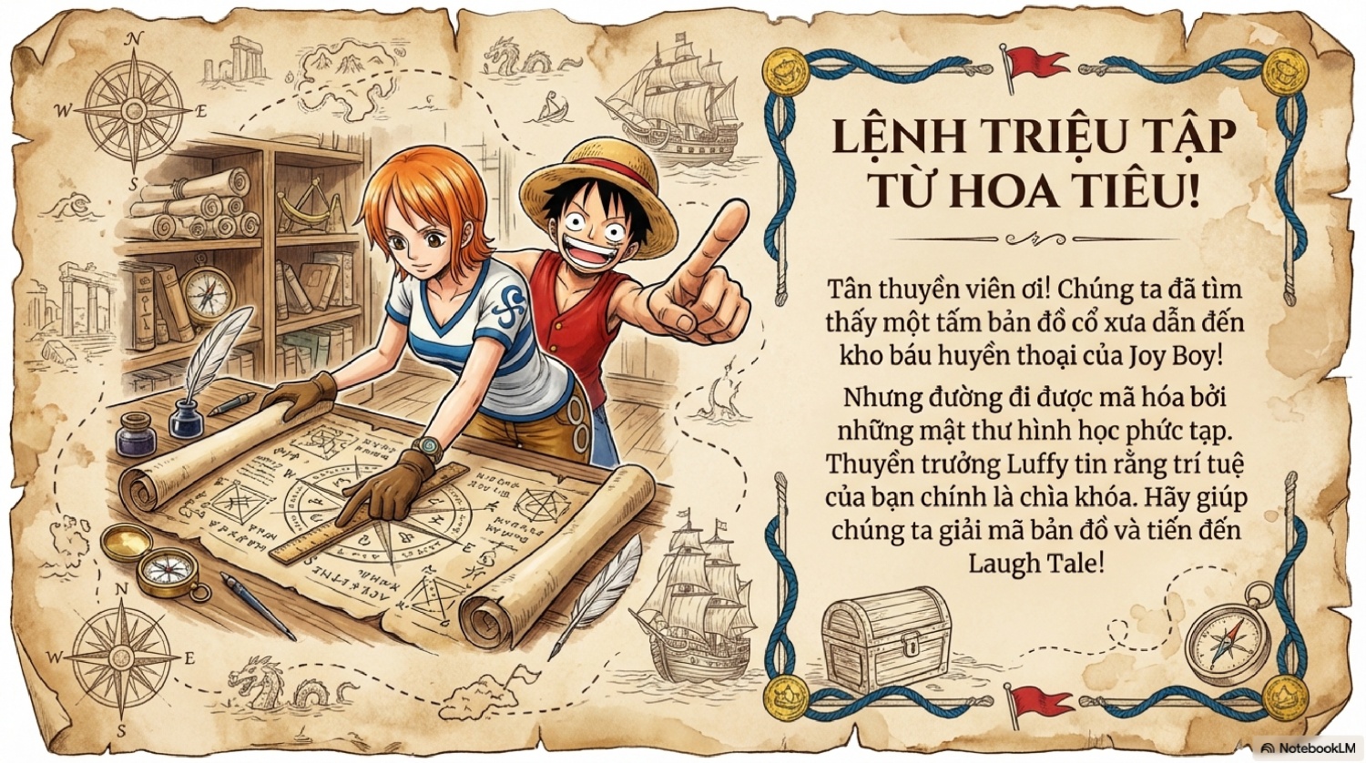 one piece geometry treasure hunt page 0002